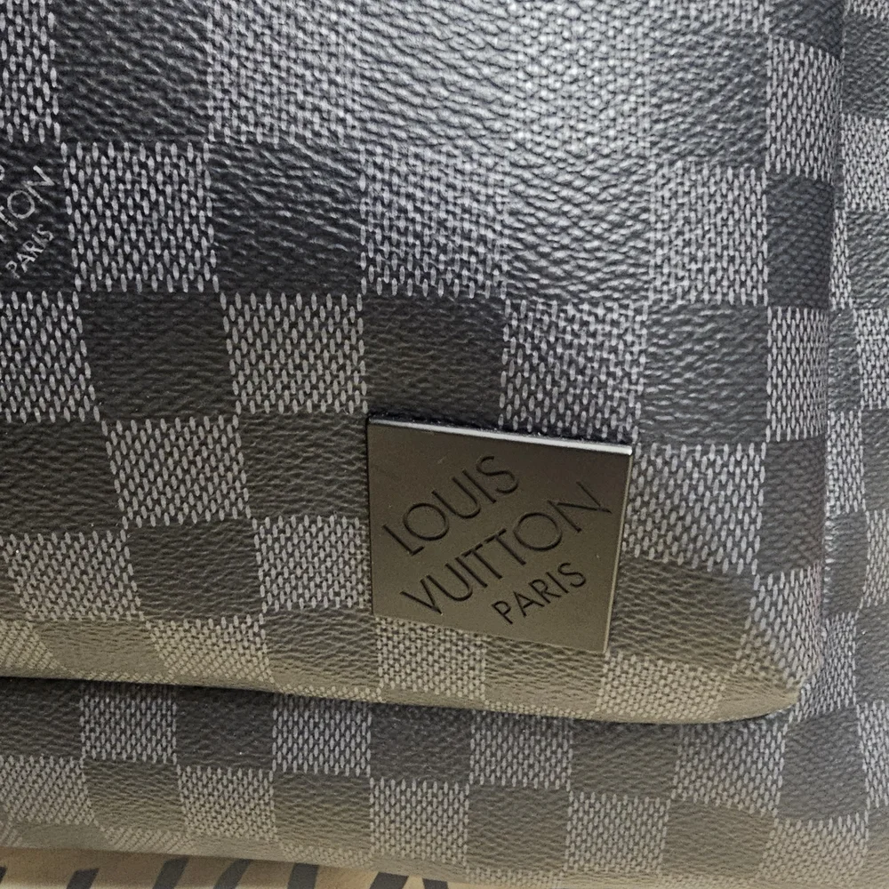 Louis Vuitton Graphite Checkered Backpack - Picture 3 of 16
